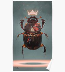 Scarabée royal Poster