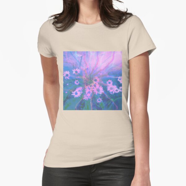 Summer morning Fitted T-Shirt
