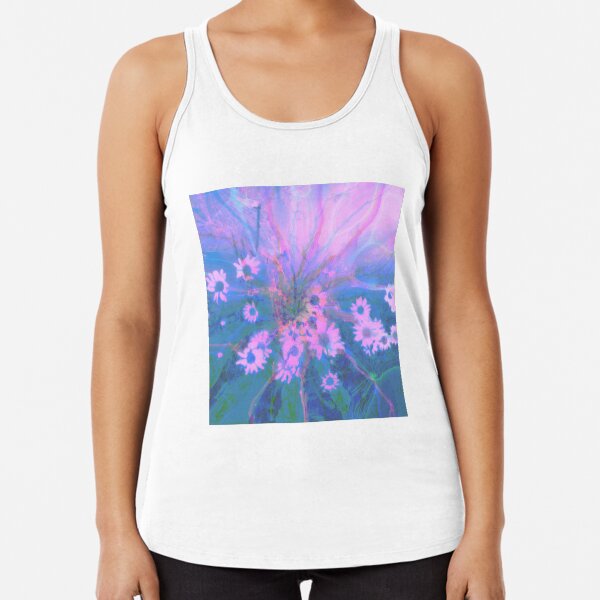 Summer morning Racerback Tank Top