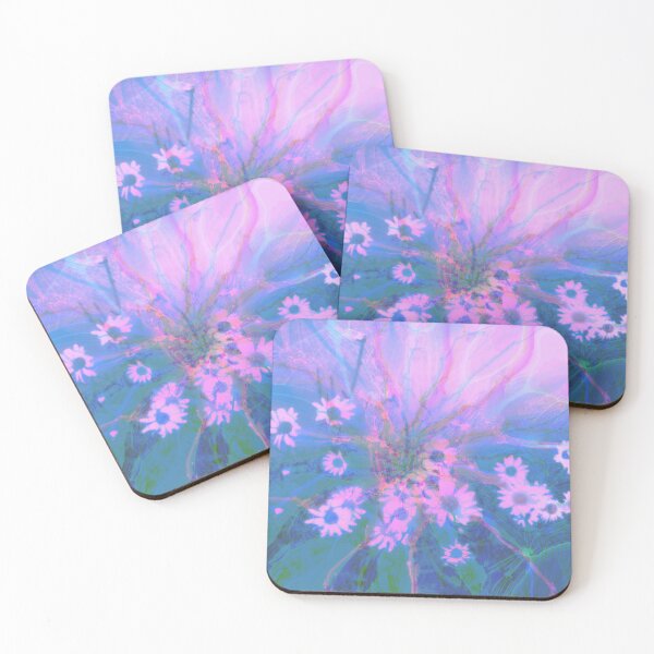 Summer morning Coasters (Set of 4)