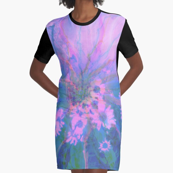 Summer morning Graphic T-Shirt Dress