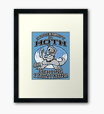 Fighting Tauntauns Framed Print