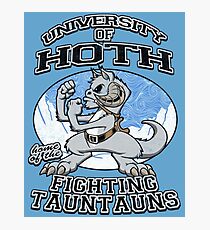 Fighting Tauntauns Photographic Print