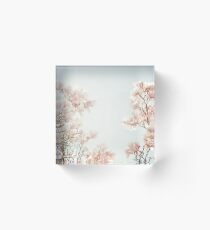magnolia Acrylic Block