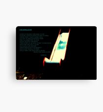 "THE DARK SLIDE" Canvas Print