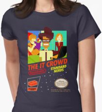 Das IT Crowd NES-Spiel Tailliertes T-Shirt für Frauen