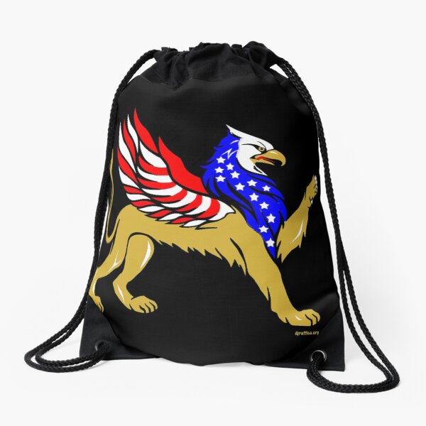 American Griffin Drawstring Bag