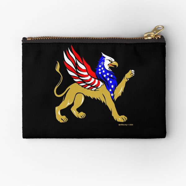 American Griffin Zipper Pouch