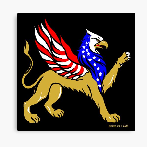 American Griffin Canvas Print