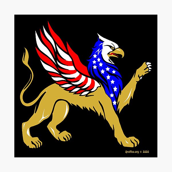 American Griffin Photographic Print