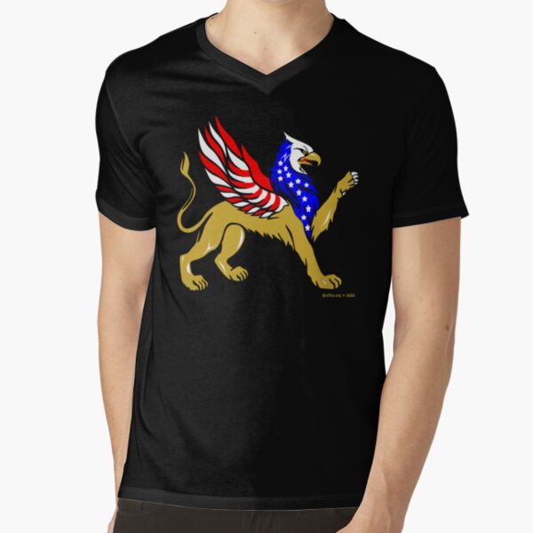 American Griffin V-Neck T-Shirt