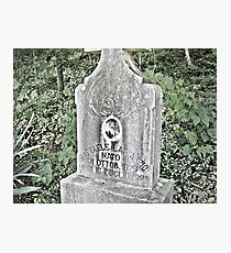 Stains Photographic Print