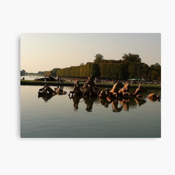 Versailles water 2 Canvas Print