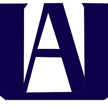UA Logo blue Pin for Sale by ravendemitri