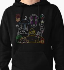 Ghibli mix v2 Pullover Hoodie
