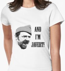 And I’m Javert! Women's Fitted T-Shirt