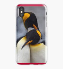 I Wuv You (King Penguins) iPhone Case