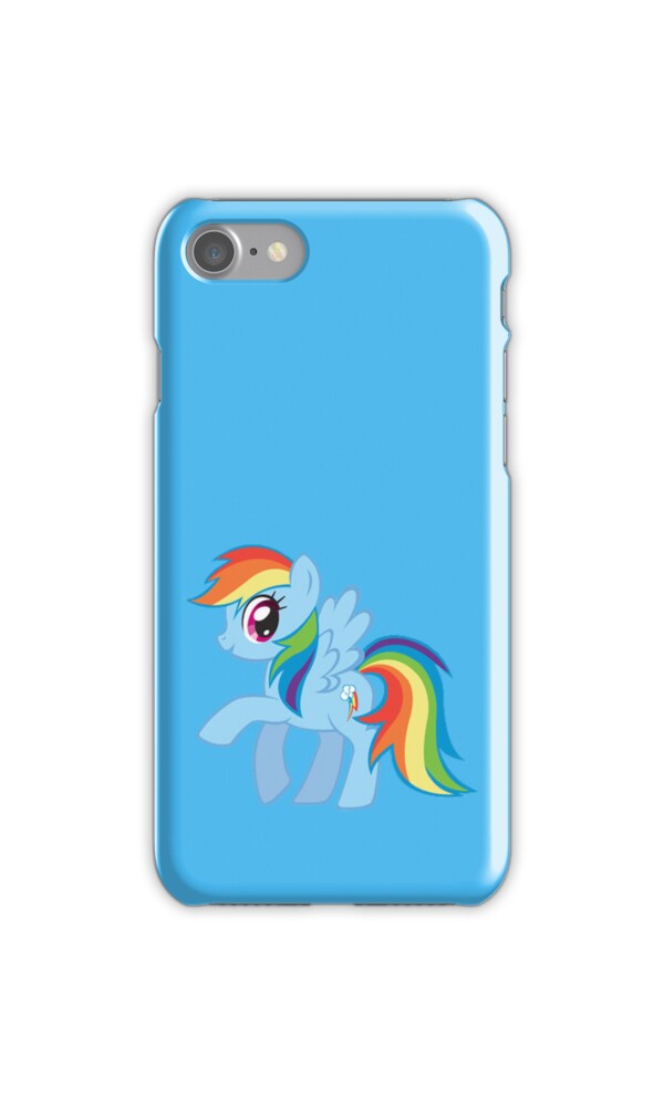 "Rainbow Dash (iPhone Case) My Little Pony Friendship is Magic" iPhone Cases & Skins by