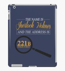 221B Baker Street iPad Case/Skin