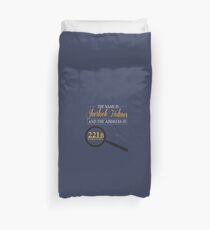 221B Baker Street Duvet Cover
