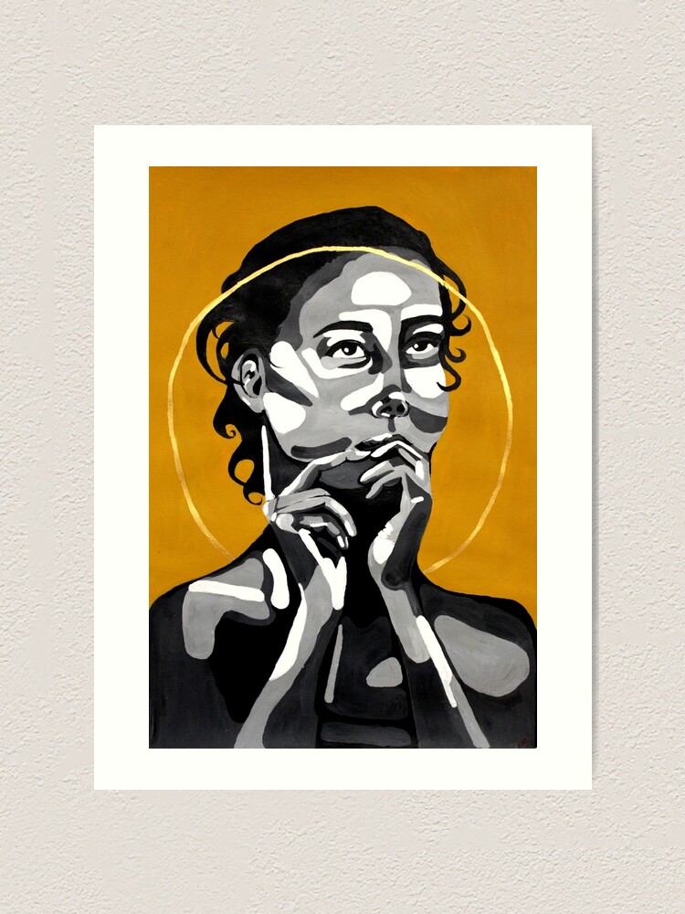 Alternate view of Sun Queen Art Print