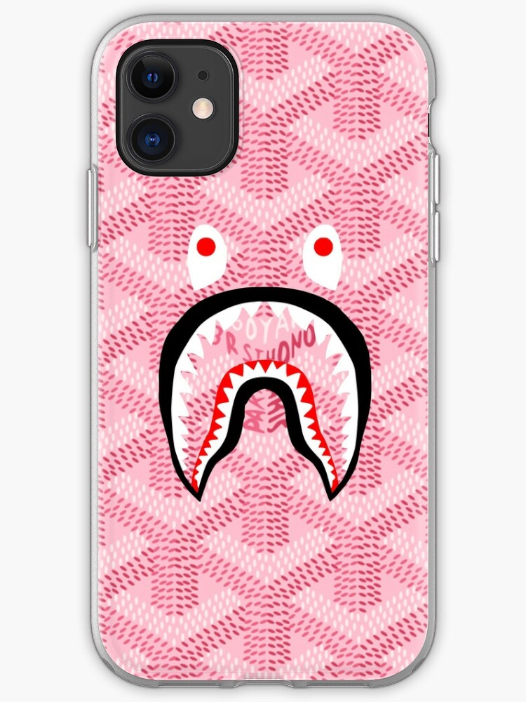 Goyard Bape Pink Iphone Case Cover By Babysusan Redbubble