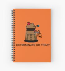 Exterminate or Treat - Full Color Spiral Notebook