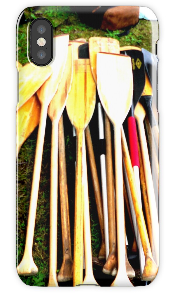 "Canoe Paddles iPhone case" iPhone Cases & Skins by andytechie Redbubble