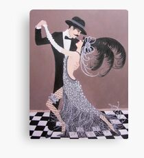ART DECO DANCERS Canvas Print