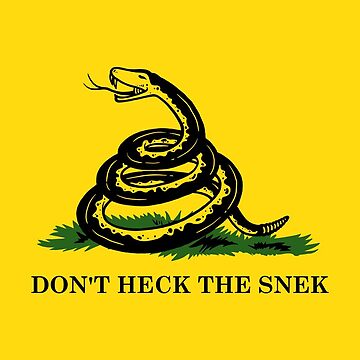Don't Heck The Snek Photographic Print for Sale by Yipptee Shirts |  Redbubble