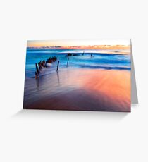 Dicky Beach Sunrise Greeting Card