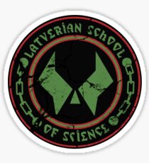 Latverian School of Science Sticker