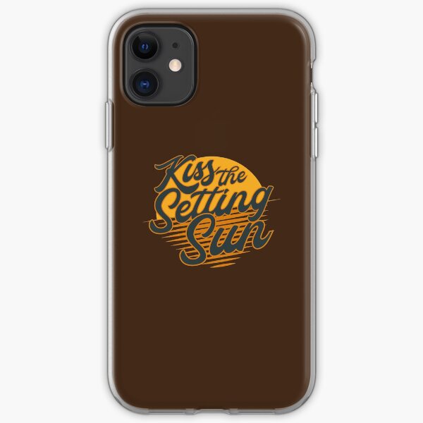 Kiss the Setting Sun iPhone Soft Case