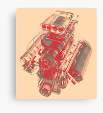 V8 Leinwanddruck