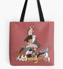 Cat tower Tote Bag