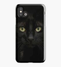 Black on Black.. iPhone Case