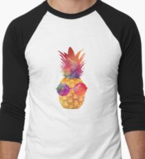 Pineapple Men's Baseball ¾ T-Shirt
