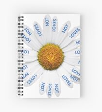 Loves Me? Loves Me Not? Spiral Notebook