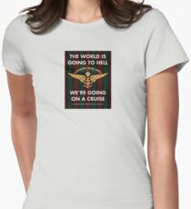 The World Is Going To Hell... Women's Fitted T-Shirt