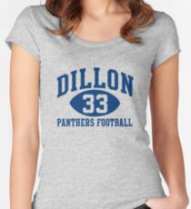 Camiseta entallada de cuello redondo Dillon Panthers Football # 33