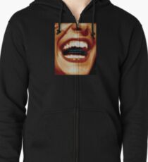 Laughter Oxygenates Your Soul Zipped Hoodie