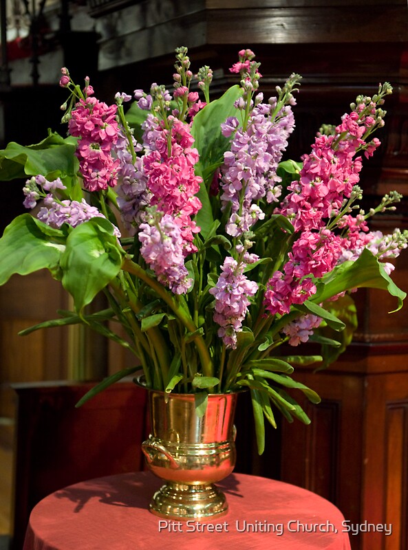 "0248 Floral Arrangement" by Pitt Street Uniting Church, Sydney Redbubble