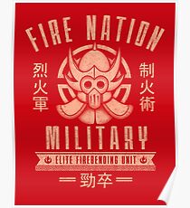 Avatar Fire Nation Poster
