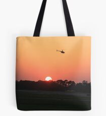 Sunset Flight Tote Bag