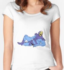 SENSUAL SKELETOR Women's Fitted Scoop T-Shirt