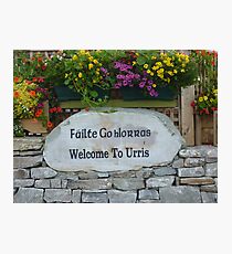 An Irish Welcome Photographic Print