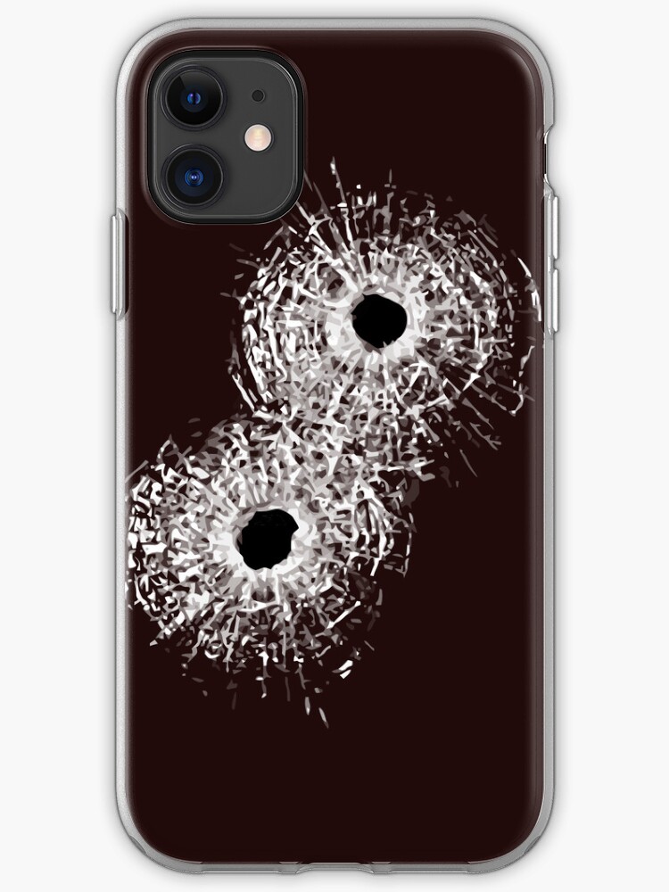 "Bullet Holes" iPhone Case & Cover by atartist Redbubble