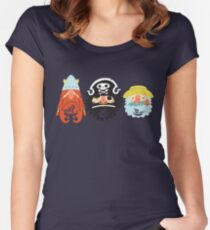 All Abeard! Women's Fitted Scoop T-Shirt