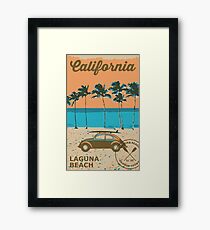 Laguna Beach - California. Framed Print