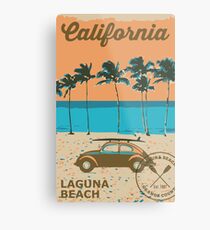 Lienzo metálico Laguna Beach - California.